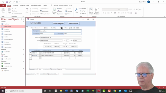 Microsoft Access 365: Access VBA & Automating Outlook Email - Screenshot_02