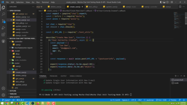 Node JS API Unit Testing -Using Mocha Chai -Complete Project - Screenshot_02