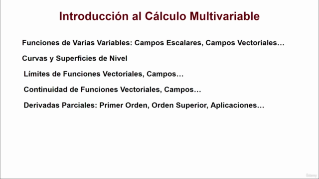 Introducción al Cálculo Multivariable – Screenshot 3