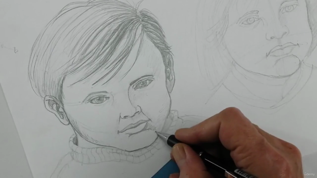 Bebek, Çocuk ve Genç Portre Çizimi / Kid Character Drawing - Screenshot_02