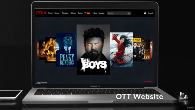 Create a Movie Streaming Website and OTT App Like Netflix - Screenshot_01