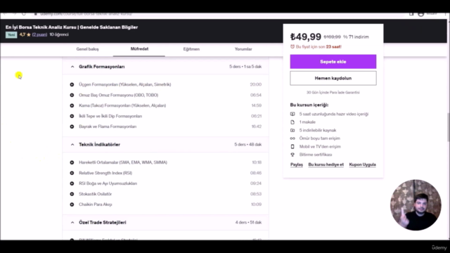 Borsa Teknik Analiz Eğitimi | Kendi Maaşını Yarat! – Screenshot 4