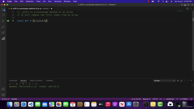 Master JavaScript Array - Ministry of JavaScript – Screenshot 2