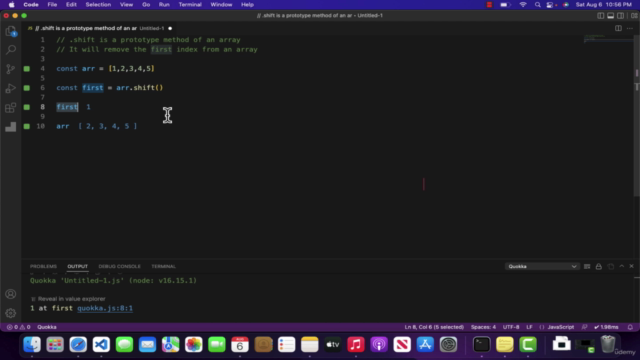 Master JavaScript Array - Ministry of JavaScript – Screenshot 4