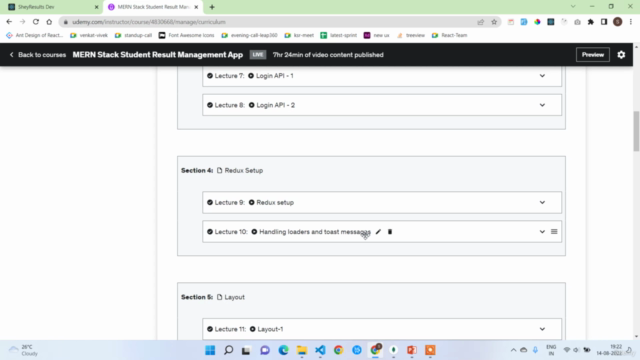 MERN Stack Student Result Management App – Screenshot 2
