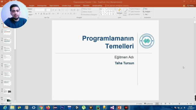 Temel Programlama Eğitimi | (Algoritma Uygulamalı) – Screenshot 1
