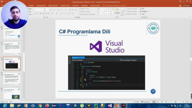 Temel Programlama Eğitimi | (Algoritma Uygulamalı) – Screenshot 2