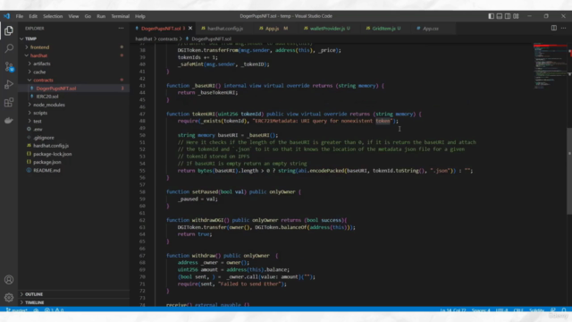 dapp mastery - Ethereum token, NFT & DAO - Solidity & React – Screenshot 2