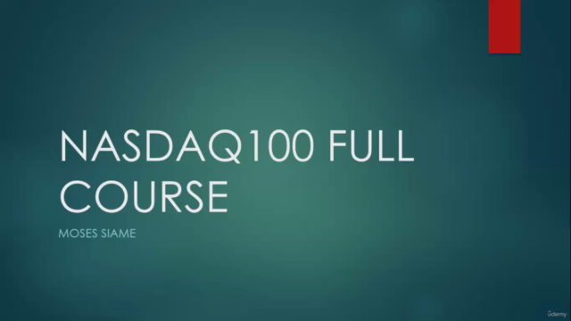 Nasdaq100 Complete Trading Strategy – Screenshot 1
