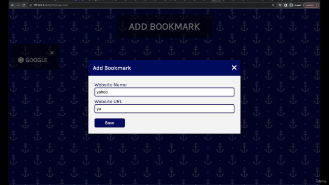 html、css、javascript 入門 フロントエンド初心者からマスタークラスへの道 – Screenshot 2