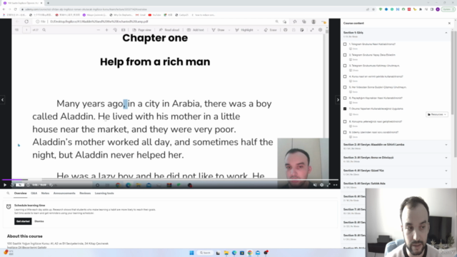100 Saatte 34 Hikaye Kitabı Çevirerek İngilizce Öğrenin – Screenshot 2
