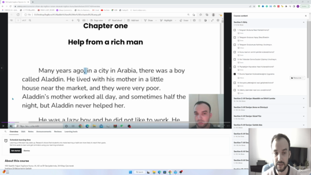 100 Saatte 34 Hikaye Kitabı Çevirerek İngilizce Öğrenin – Screenshot 3