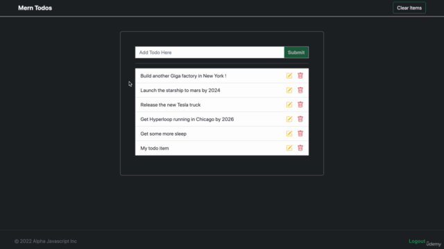Modern MERN Stack | React Node Express MongoDB – Screenshot 2