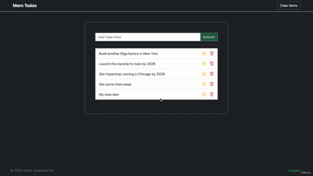 Modern MERN Stack | React Node Express MongoDB – Screenshot 3