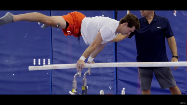 Gymnastics Lessons Vol. 5 - Parallel Bars – Screenshot 1