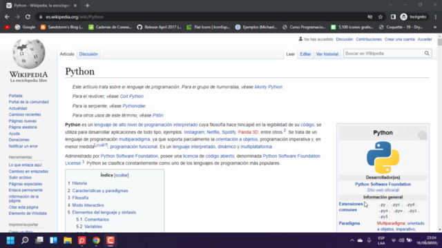 Curso de Python - Aprende desde cero – Screenshot 1