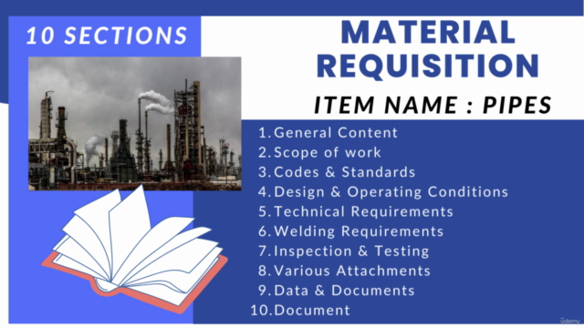 Material requisition: MR: Item name : Pipes – Screenshot 4