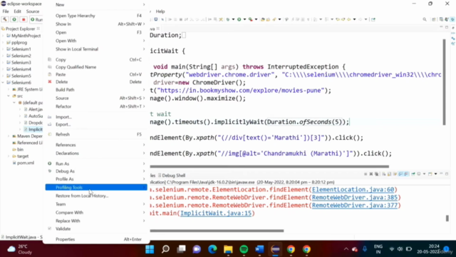 Selenium Webdriver with Java & TestNG Testing Framework - Screenshot_02