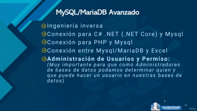 Máster en MySQL y MariaDB Moderno – Screenshot 3