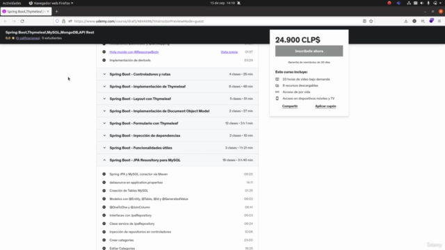 Spring Boot,Thymeleaf,MySQL,MongoDB,API Rest,Angular (2025) – Screenshot 1