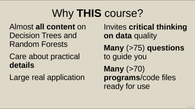 Master Decision Trees and Random Forests with Scikit-learn – Screenshot 1