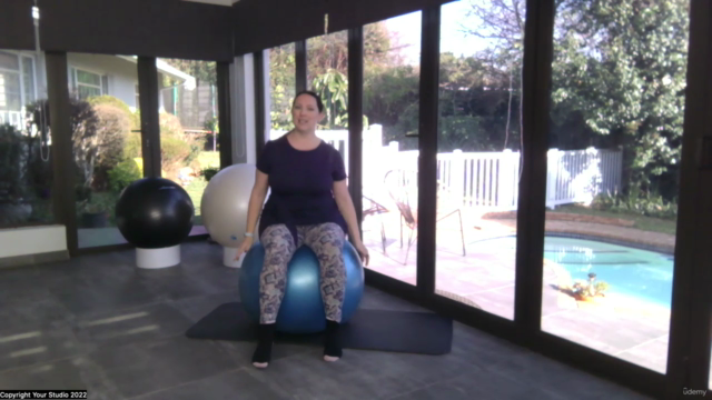 Pilates Classes using the Stability Ball – Screenshot 2