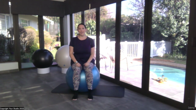 Pilates Classes using the Stability Ball – Screenshot 3