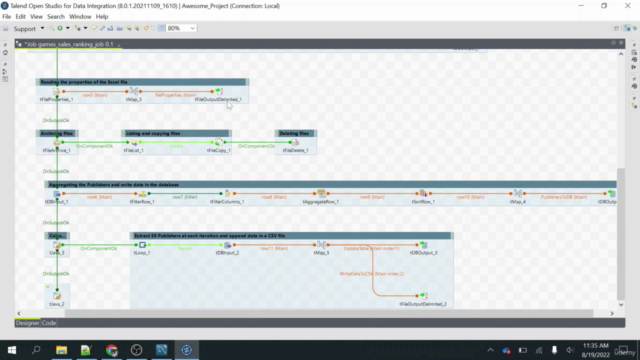 Talend Data Integration Course – Screenshot 3