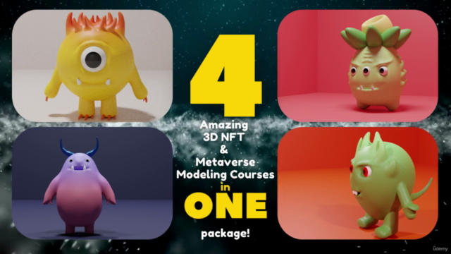 Blender 3D Monster Modeling : Design Terrifying Creatures – Screenshot 2