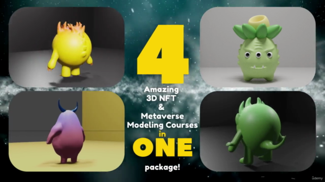 Blender 3D Monster Modeling : Design Terrifying Creatures – Screenshot 4