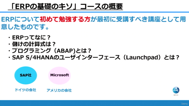 【ERPの基礎のキソ】SAP担当者として活躍するための入門~動画で学べるERPの概要から仕組みまで~ – Screenshot 4