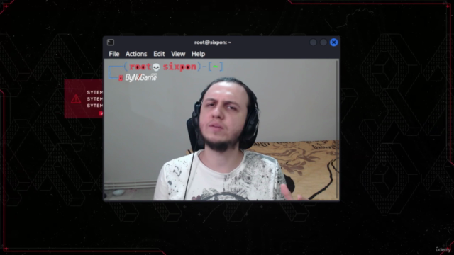 Sixpon'dan Etik Hacker Olmak İsteyenlere Kali Linux Eğitimi – Screenshot 1