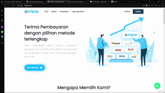 Integrasi Laravel dan Tripay – Screenshot 1