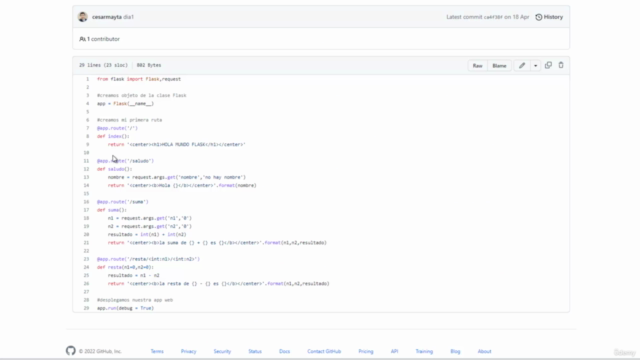 FLASK DESDE CERO – Screenshot 4