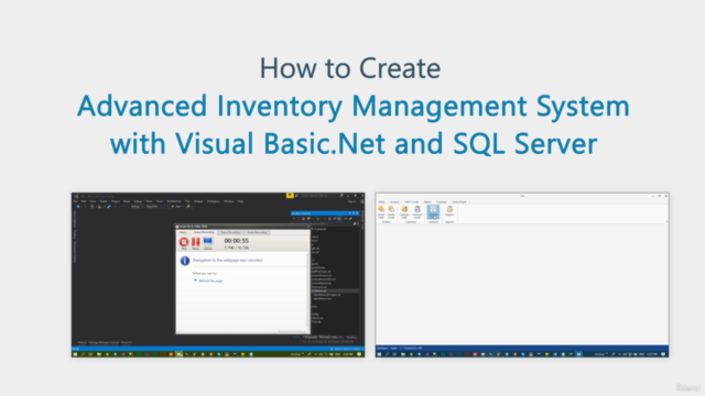 Create an ERP Application with VB Net and SQL Server: 2025 – Screenshot 1