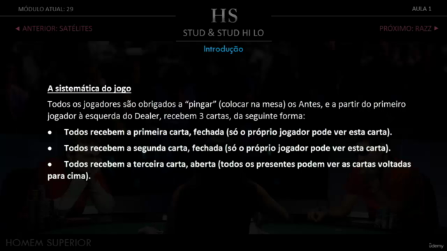 Curso de poker: 7 cartas Stud e Stud alto e baixo – Screenshot 1