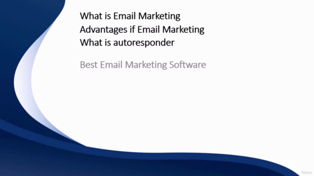 Email Marketing all in one Course 2022 – Screenshot 4