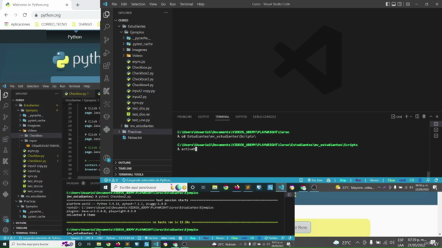 Master:Playwright con Python, pruebas automatizada (Español) – Screenshot 2