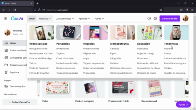 Curso de Canva en Español | De Principiante a Emprendedor – Screenshot 4