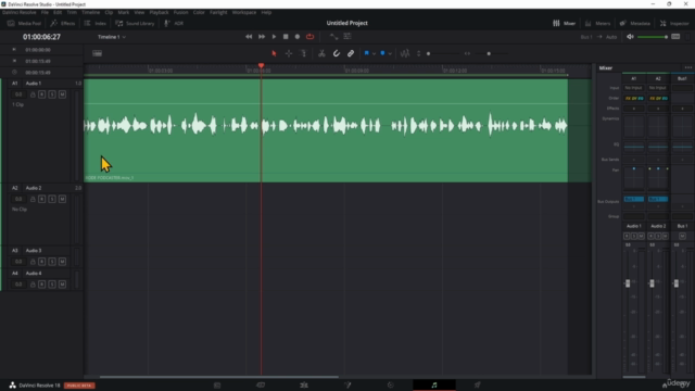 DaVinci Resolve 18 Grundlagen Videobearbeitung für Anfänger – Screenshot 3