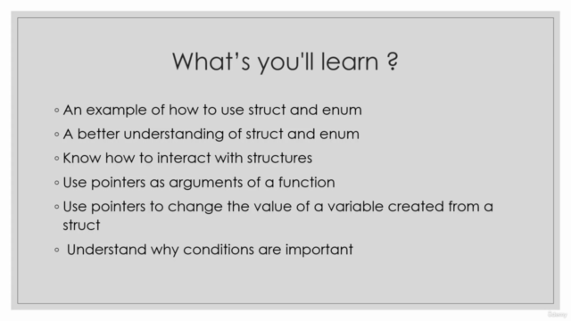 Struct and Enum in C : Learning by doing – Screenshot 2