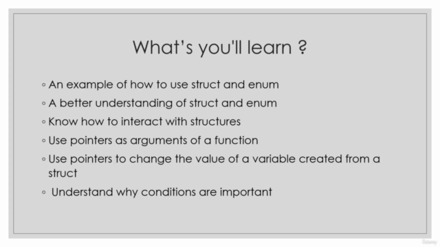 Struct and Enum in C : Learning by doing – Screenshot 3