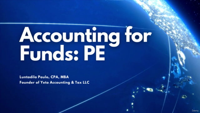 Accounting for Funds: Private Equity – Screenshot 1