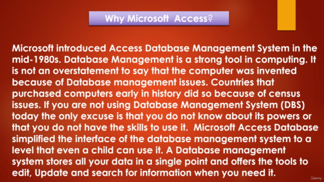 Learn Microsoft Access 365 in the evening – Screenshot 1