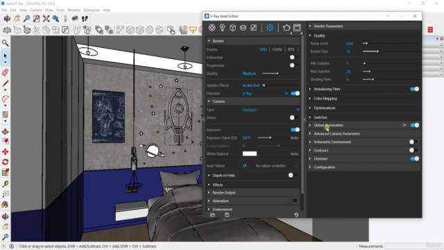 Sıfırdan VRay for Sketchup Eğitimi | VRay ile Hızlı Render – Screenshot 4