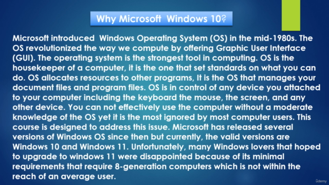 Learn Microsoft Windows 10  in the Evening - Screenshot_02
