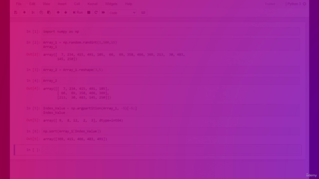 NumPy Python Programming Language Library from Scratch A-Z – Screenshot 4