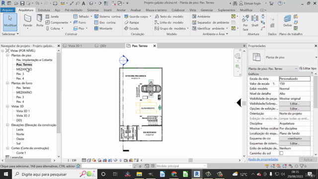 Curso estrutura metálica galpão – Screenshot 3