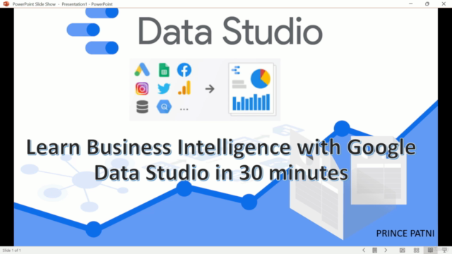 Learn Looker Studio/Google Data Studio BI Tool in 30 minutes - Screenshot_01