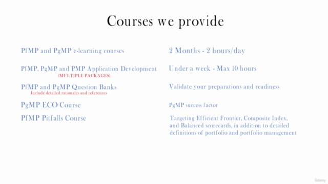 Overview - PfMP, PgMP, and PMP – Screenshot 4